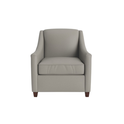 Corinna Leather Accent Chair - Custom - Chapin Furniture