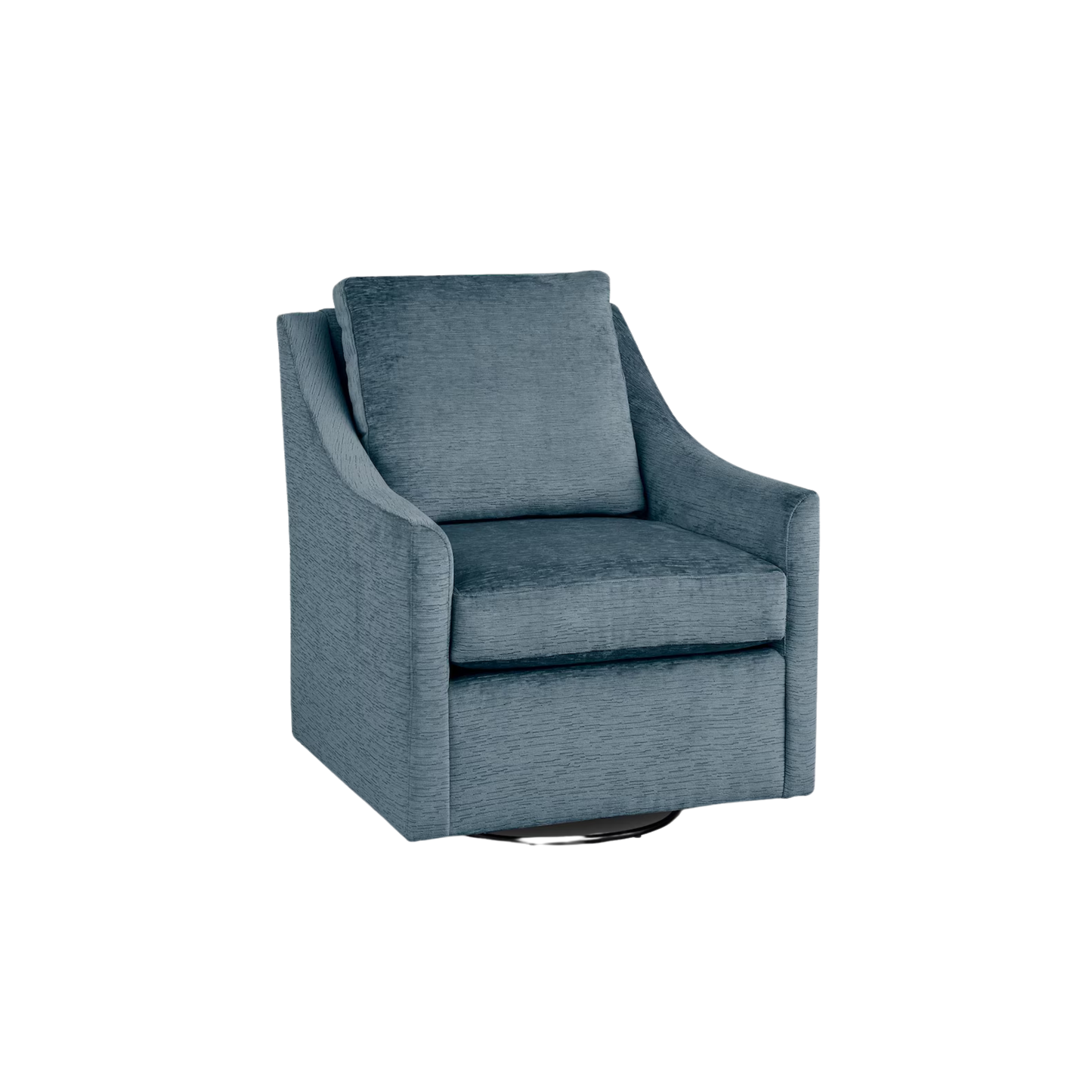 Sloan Slope Arm Swivel Glider Chair - Custom - Chapin Furniture