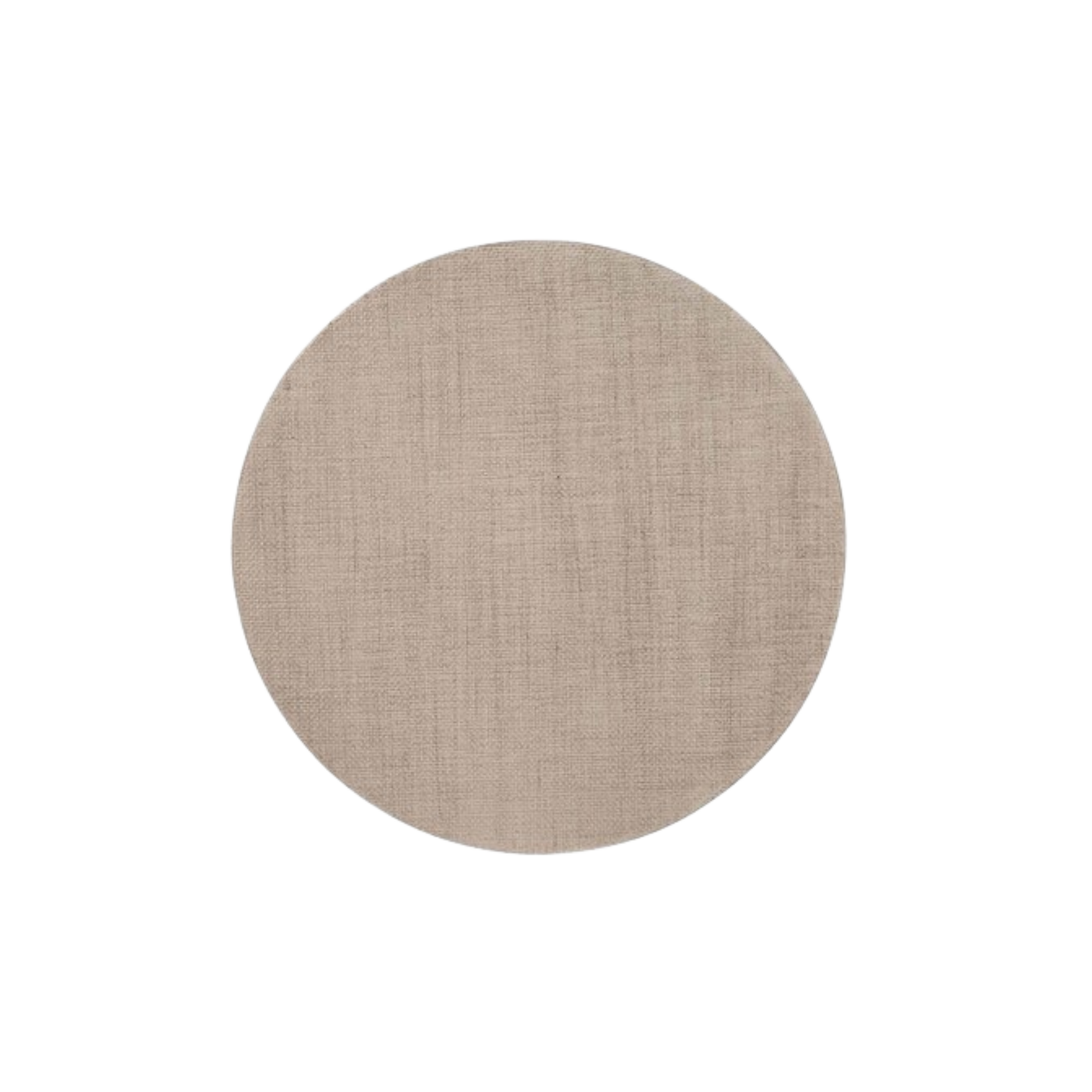 Ventura Raffia Round Lamp Table - Sand Grey - Chapin Furniture