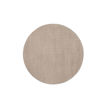 Ventura Raffia Round Lamp Table - Sand Grey - Chapin Furniture