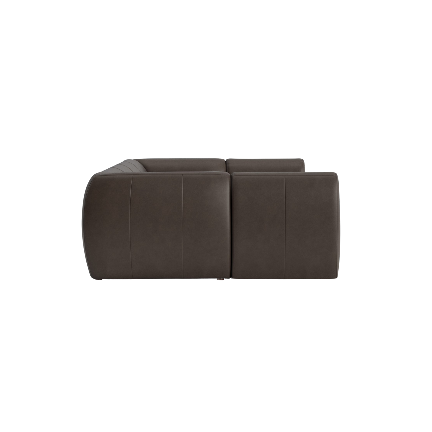 Clyde Leather Modular U-Shaped Sectional - Custom - Chapin Furniture