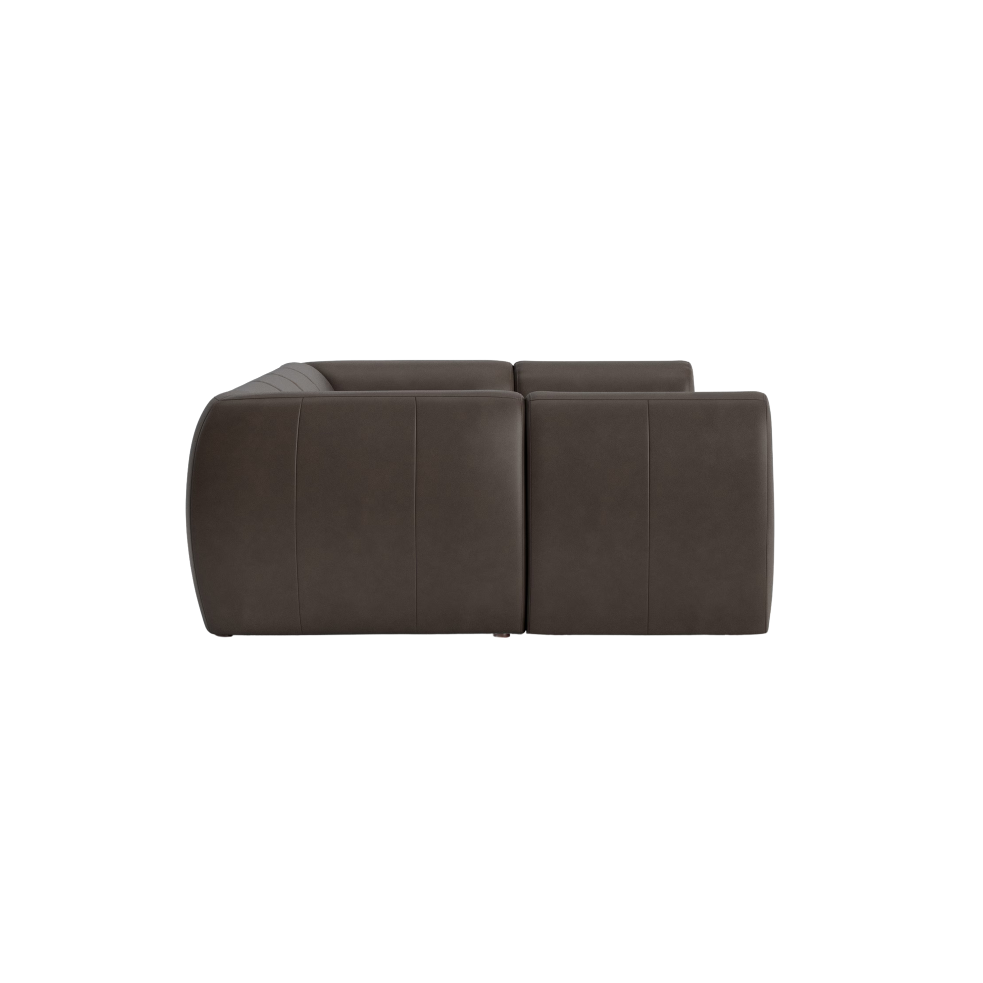 Clyde Leather Modular U-Shaped Sectional - Custom - Chapin Furniture