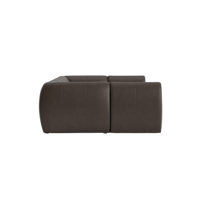 Clyde Leather Modular U-Shaped Sectional - Custom - Chapin Furniture