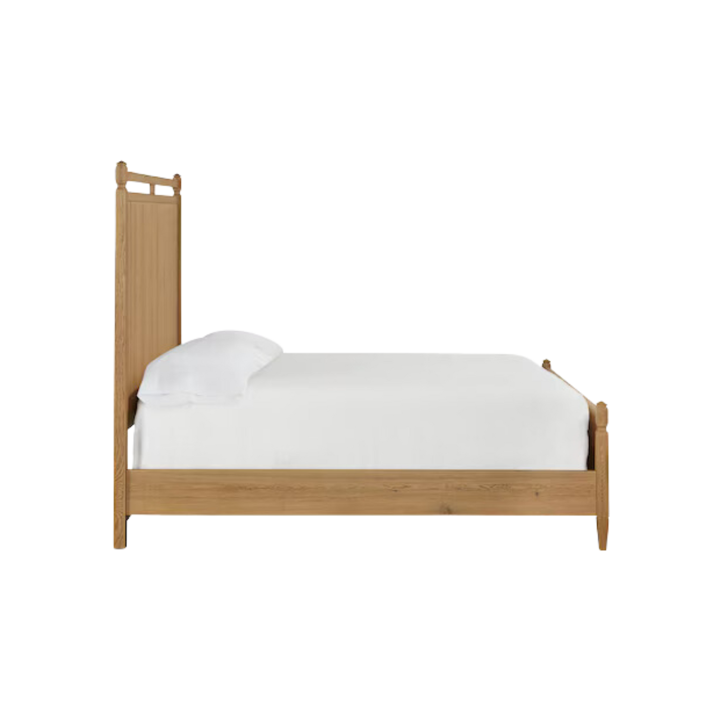 Surry Panel Bed Flaxen Oak - Queen - Chapin Furniture