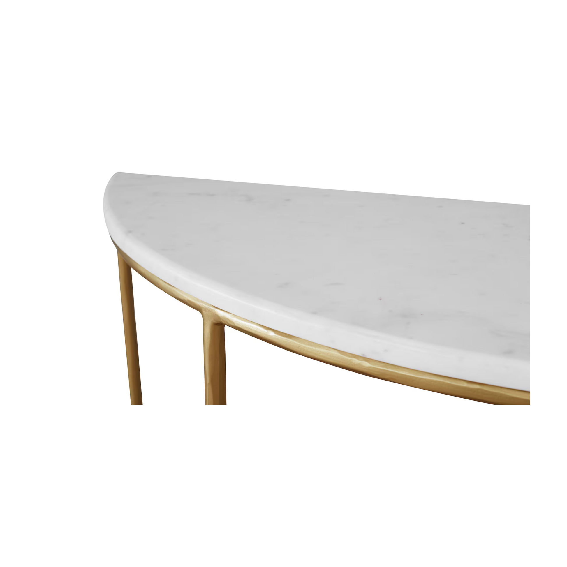 Keswick Demilune Console Table - Bronze - Chapin Furniture