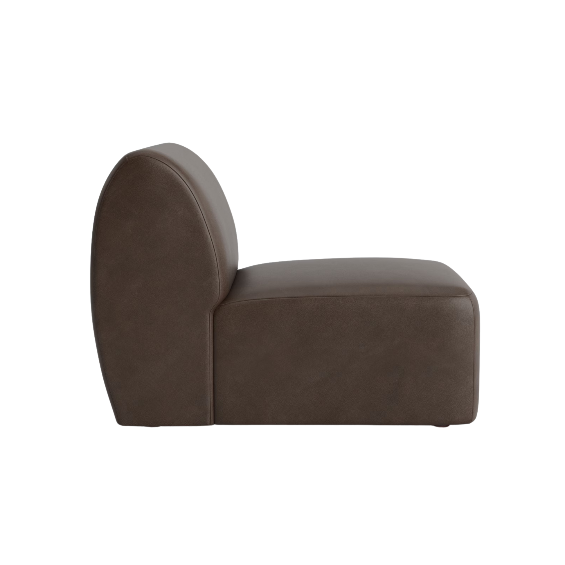 Clyde Leather Accent Chair - Custom - Chapin Furniture