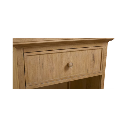 Surry Bedside Table - Flaxen Oak - Chapin Furniture