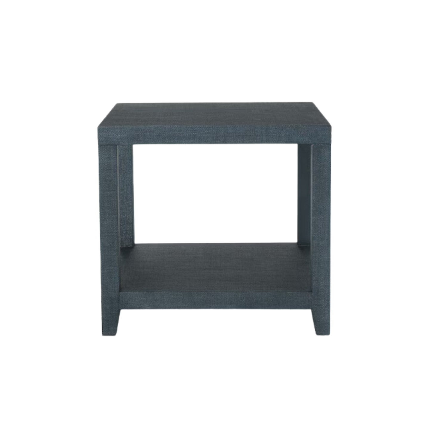 Ventura Raffia Square End Table - Pacific Blue - Chapin Furniture