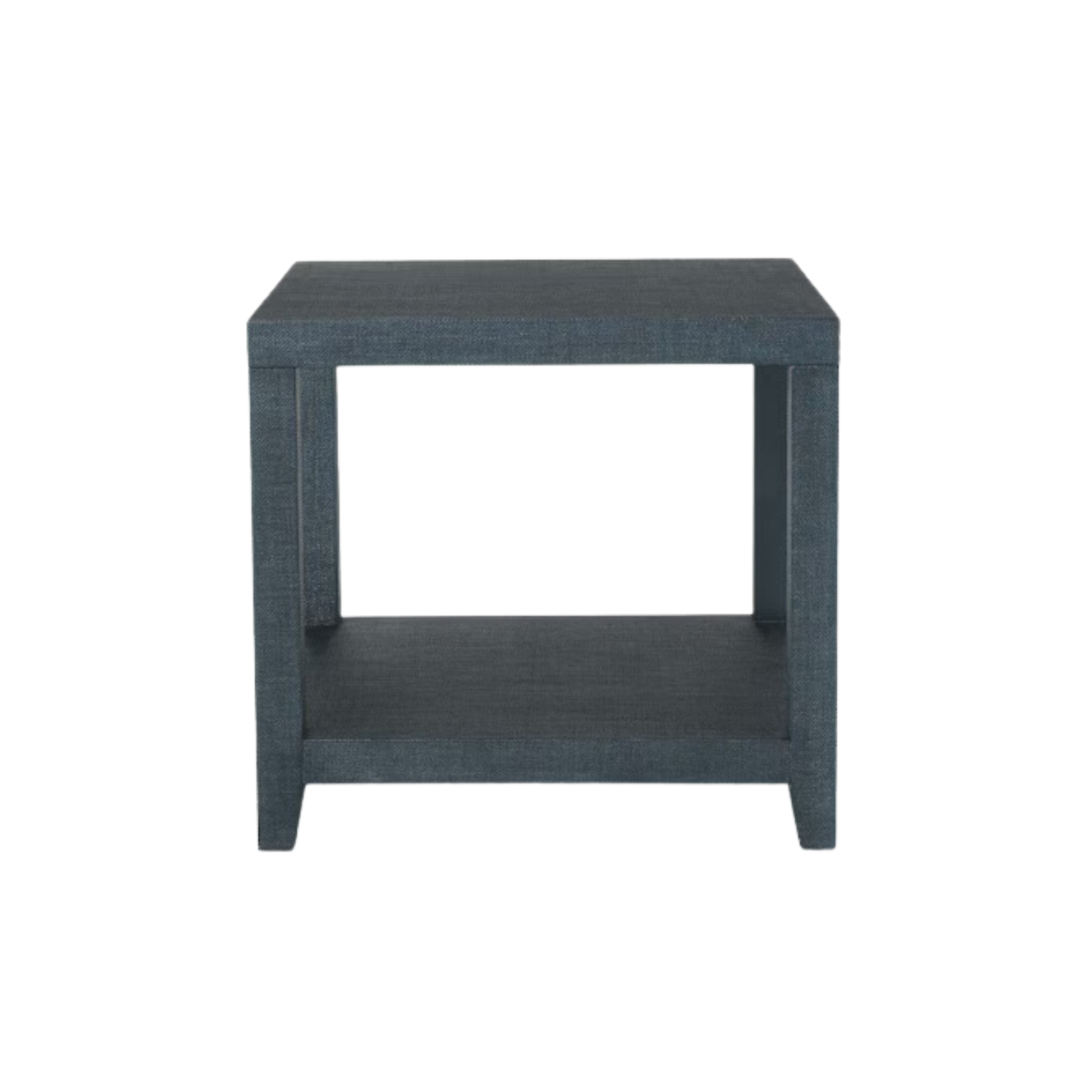 Ventura Raffia Square End Table - Pacific Blue - Chapin Furniture