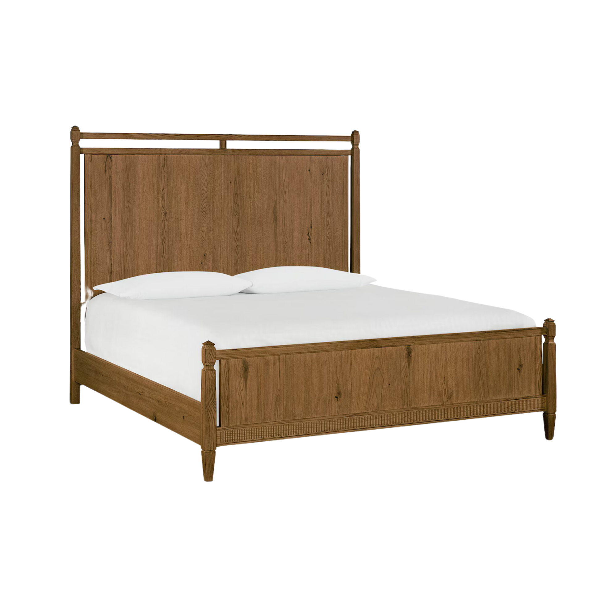 Surry Panel Bed Truffle Oak - Cal King - Chapin Furniture