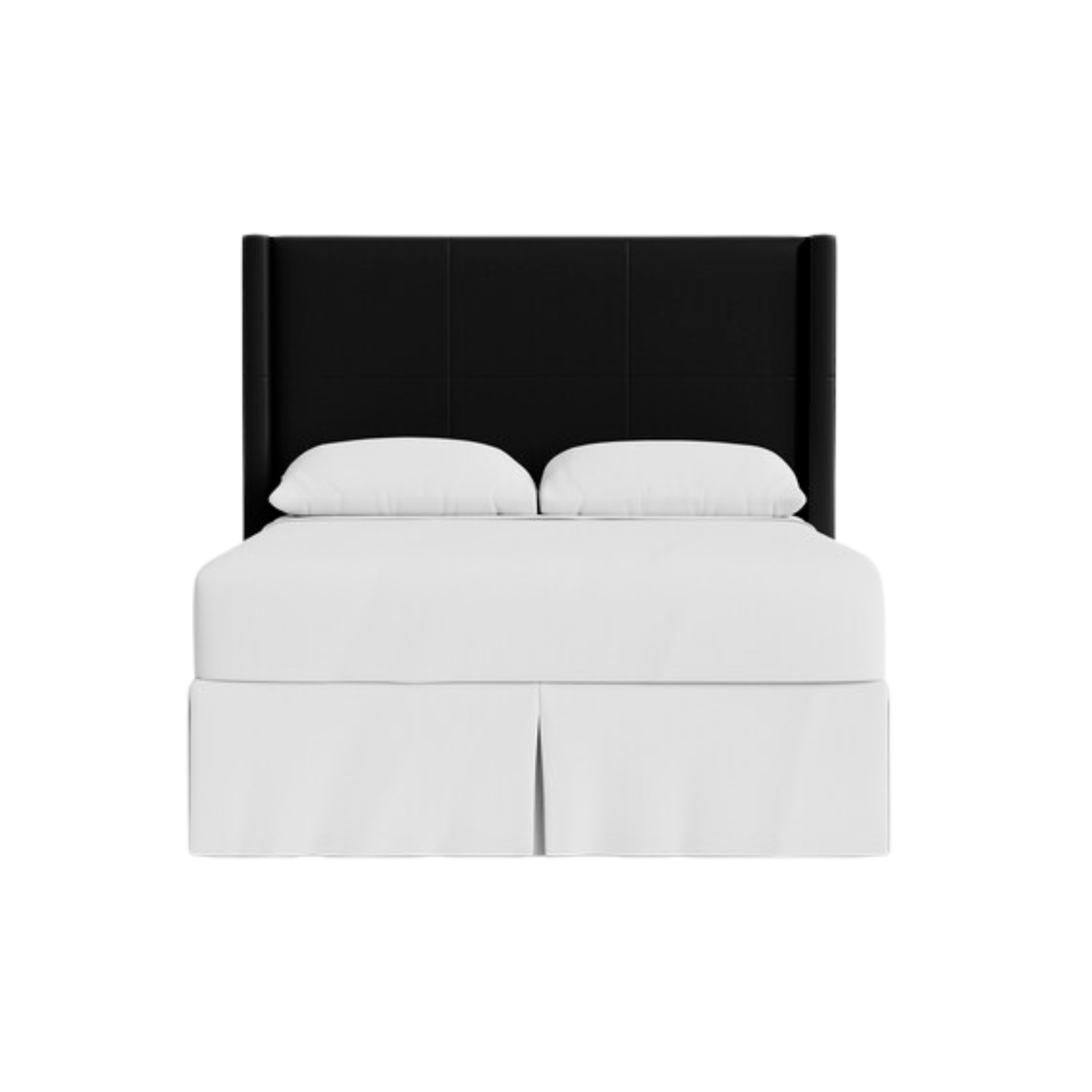 Dublin Leather Upholstered Custom Bed or Headboard - Thumbnail 5