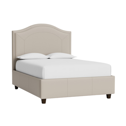 Vienna Leather Upholstered Bed - Custom - Chapin Furniture