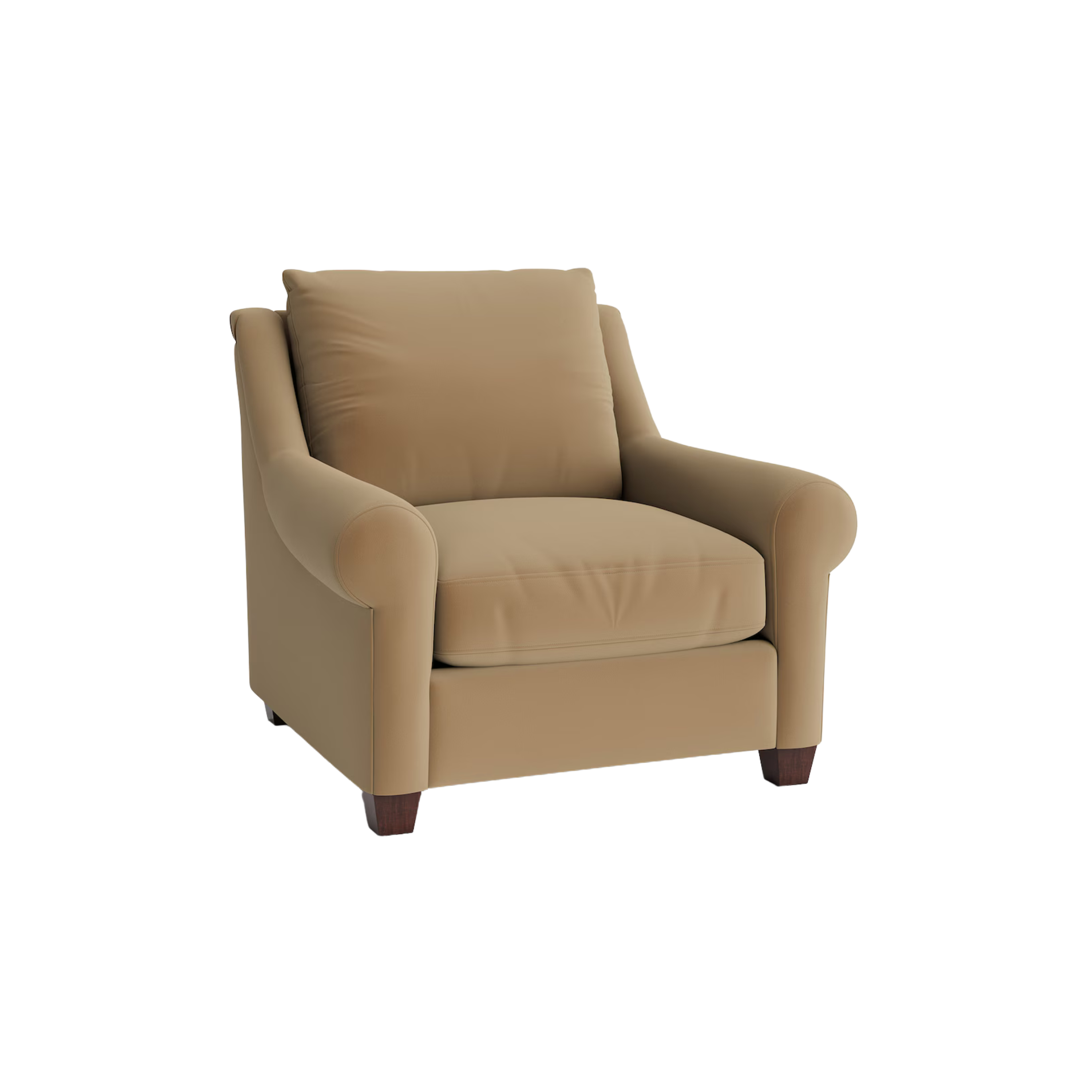 Bassett Furniture Ellery Roll Arm Chair - Thumbnail 5