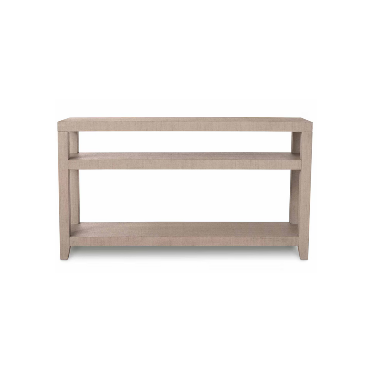 Ventura Raffia Console Table - Sand Grey - Chapin Furniture