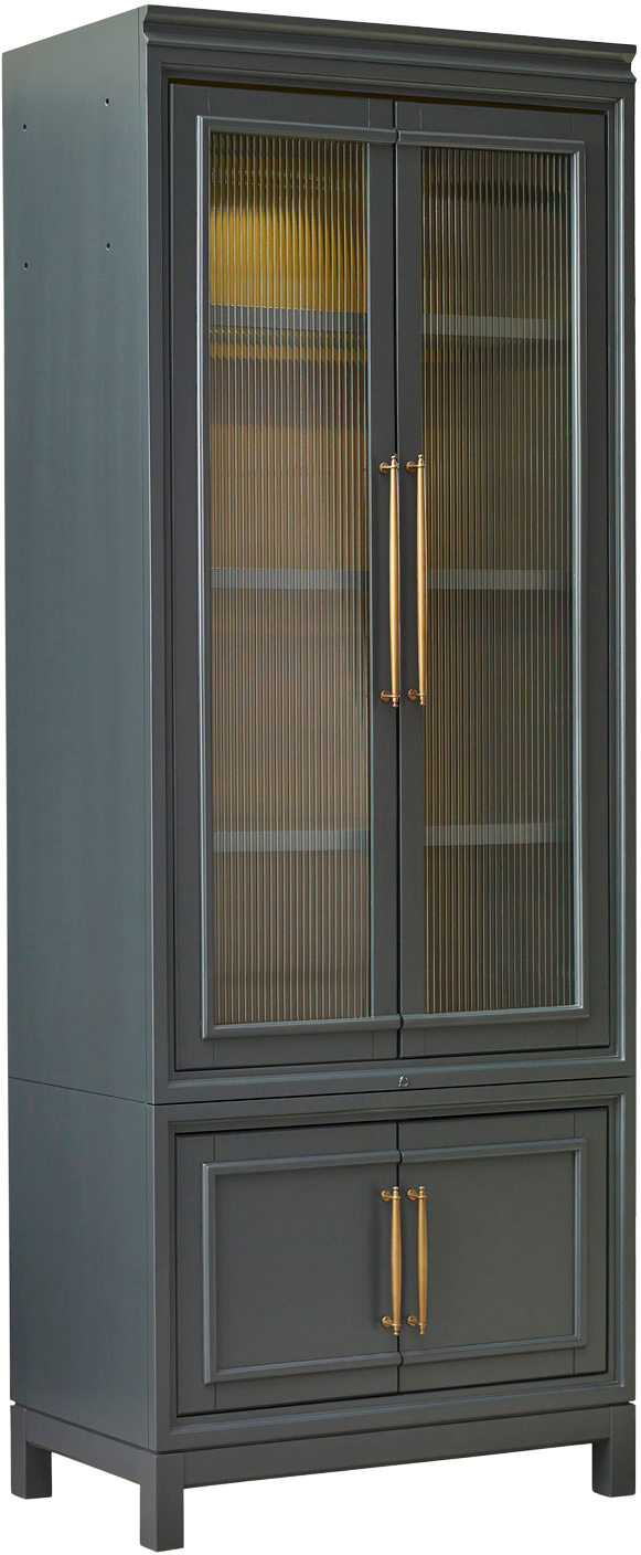 Alexander Pier Display Cabinet - Chapin Furniture