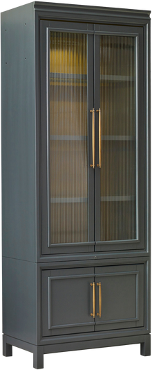Alexander Pier Display Cabinet - Chapin Furniture