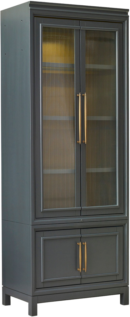 Alexander Pier Display Cabinet - Chapin Furniture