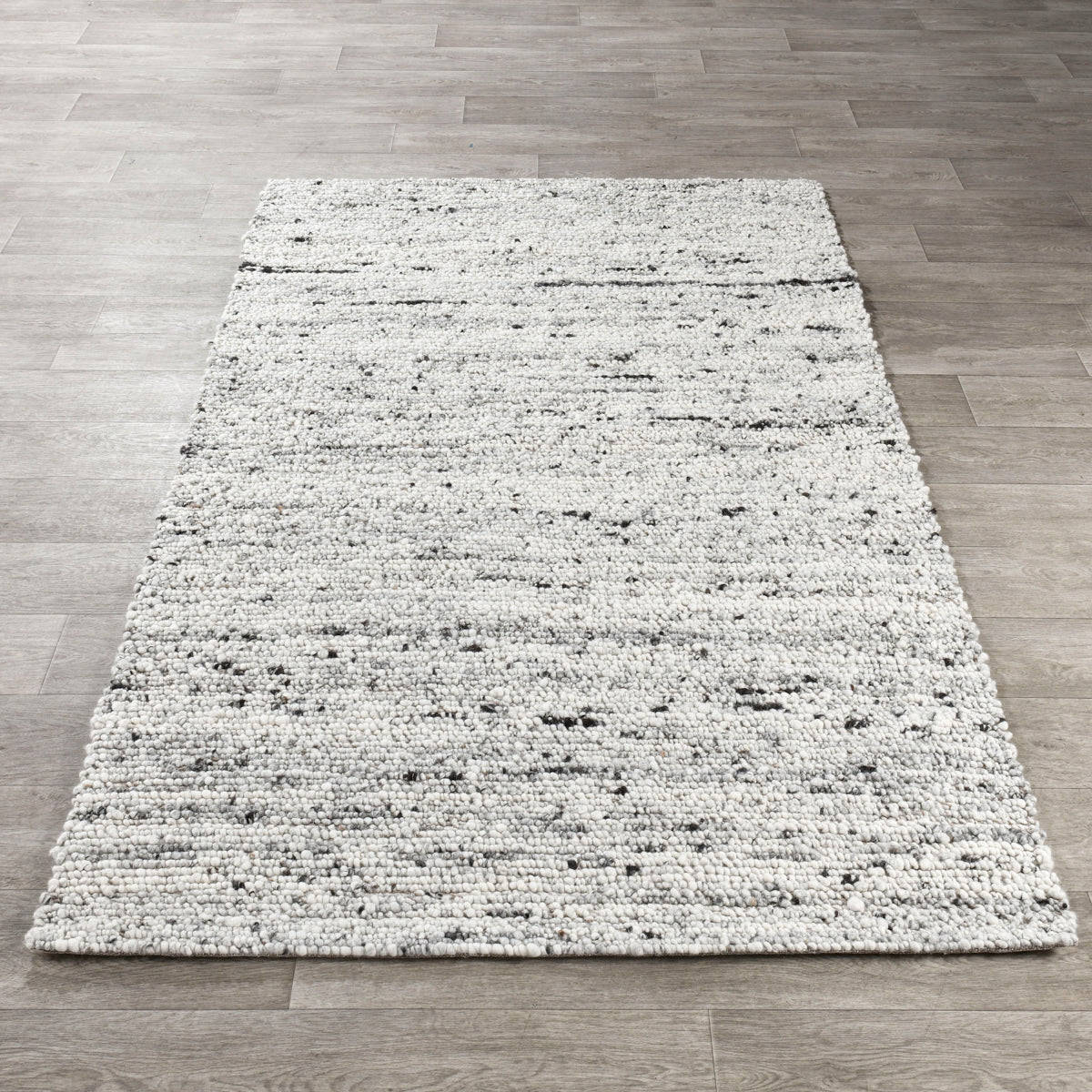 Loomis Ivory/Gray Wool Rug - Chapin Furniture