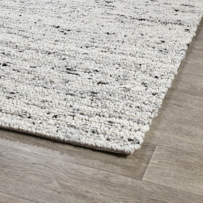 Loomis Ivory/Gray Wool Rug - Chapin Furniture