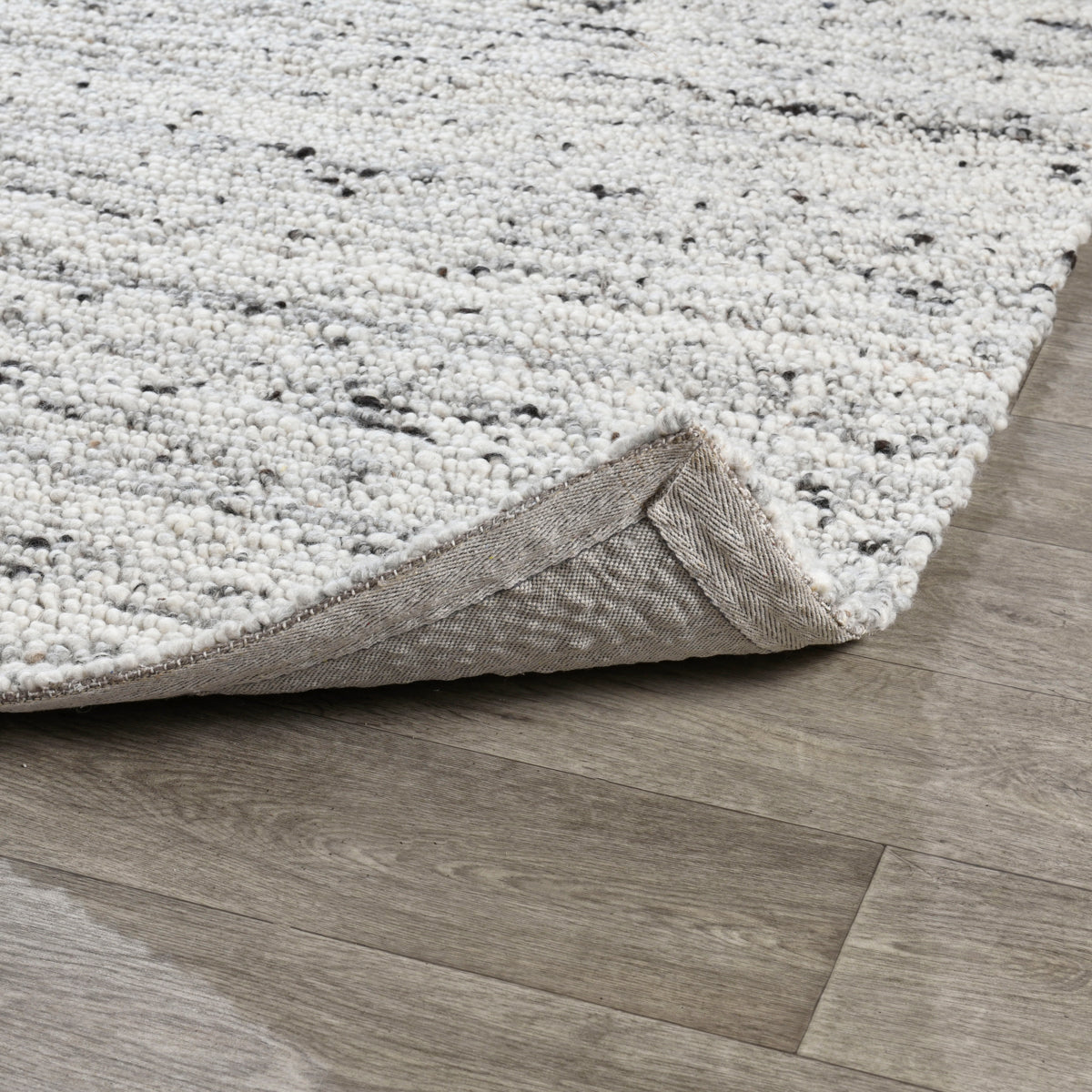 Loomis Ivory/Gray Wool Rug - Chapin Furniture