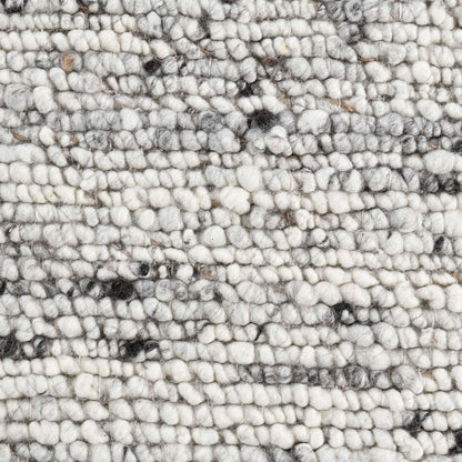 Loomis Ivory/Gray Wool Rug - Chapin Furniture