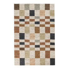 Soumak Jute Rug - Check Natural Multi - Chapin Furniture
