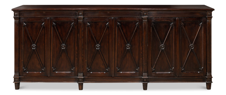 Marksman Sideboard- Dark Brown - Chapin Furniture
