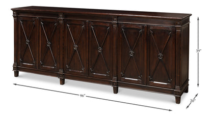 Marksman Sideboard- Dark Brown - Chapin Furniture