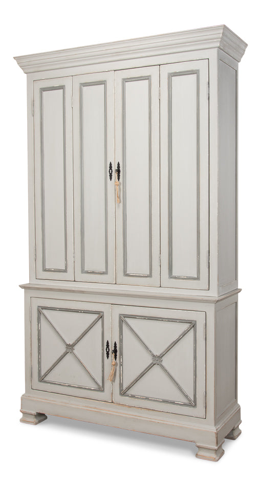 Painted Directoire Style Cupboard - Chapin Furniture
