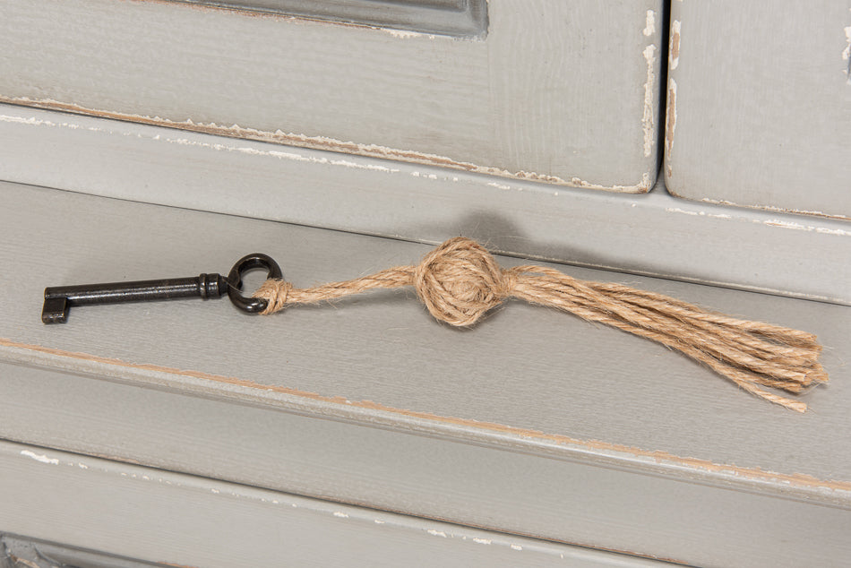 Painted Directoire Style Cupboard - Chapin Furniture