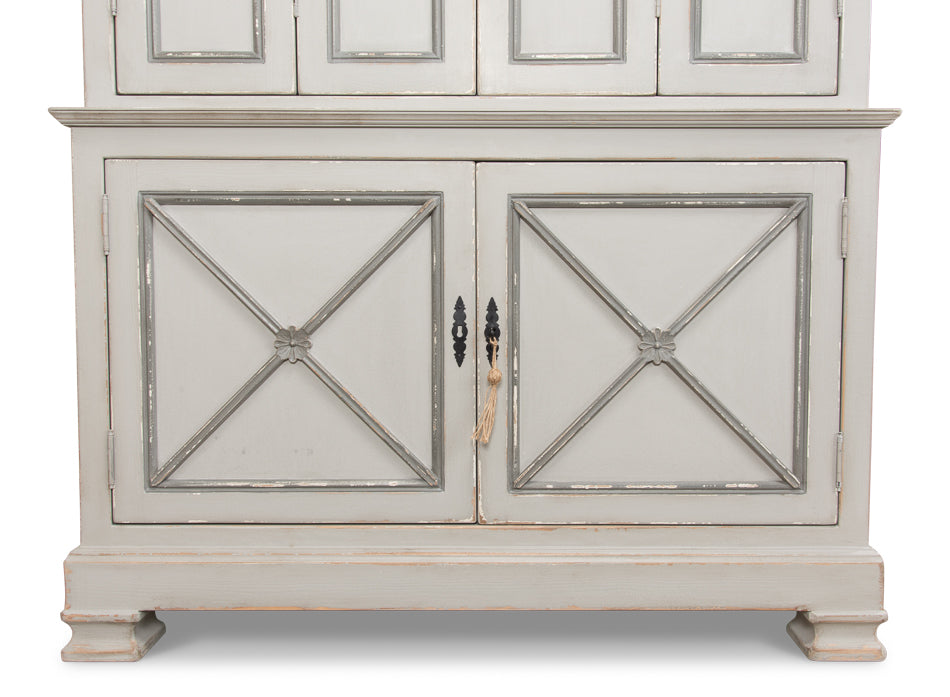 Painted Directoire Style Cupboard - Chapin Furniture