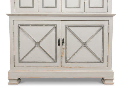 Painted Directoire Style Cupboard - Chapin Furniture