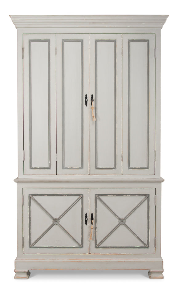 Painted Directoire Style Cupboard - Chapin Furniture
