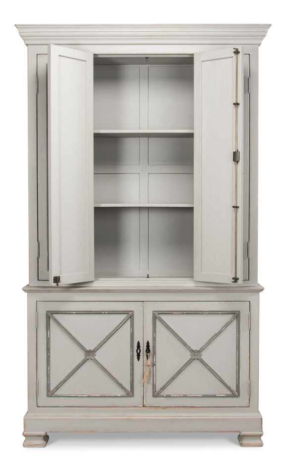 Painted Directoire Style Cupboard - Chapin Furniture