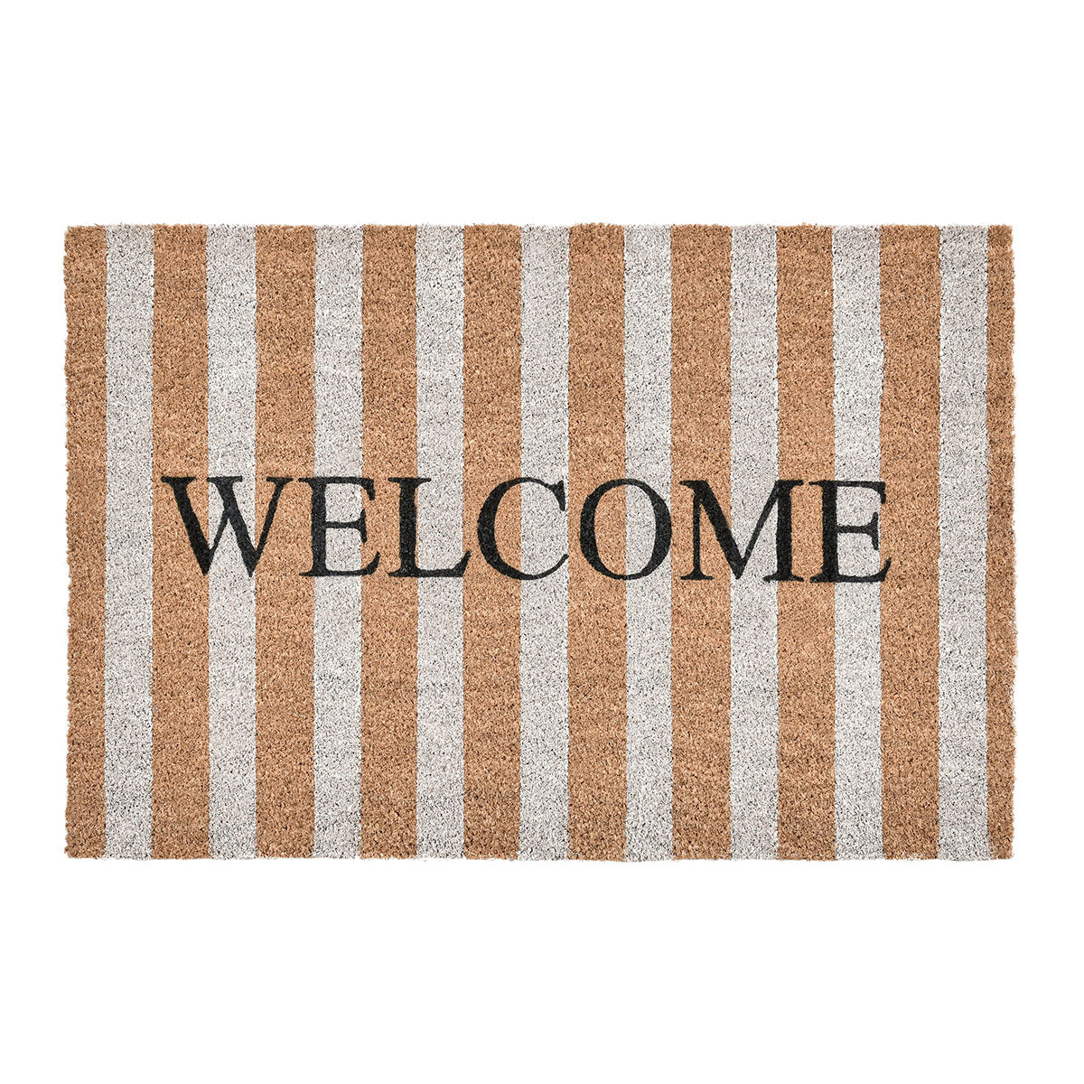 Striped Doormat Welcome Rug - Chapin Furniture