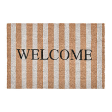 Striped Doormat Welcome Rug - Chapin Furniture