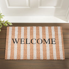Striped Doormat Welcome Rug - Chapin Furniture