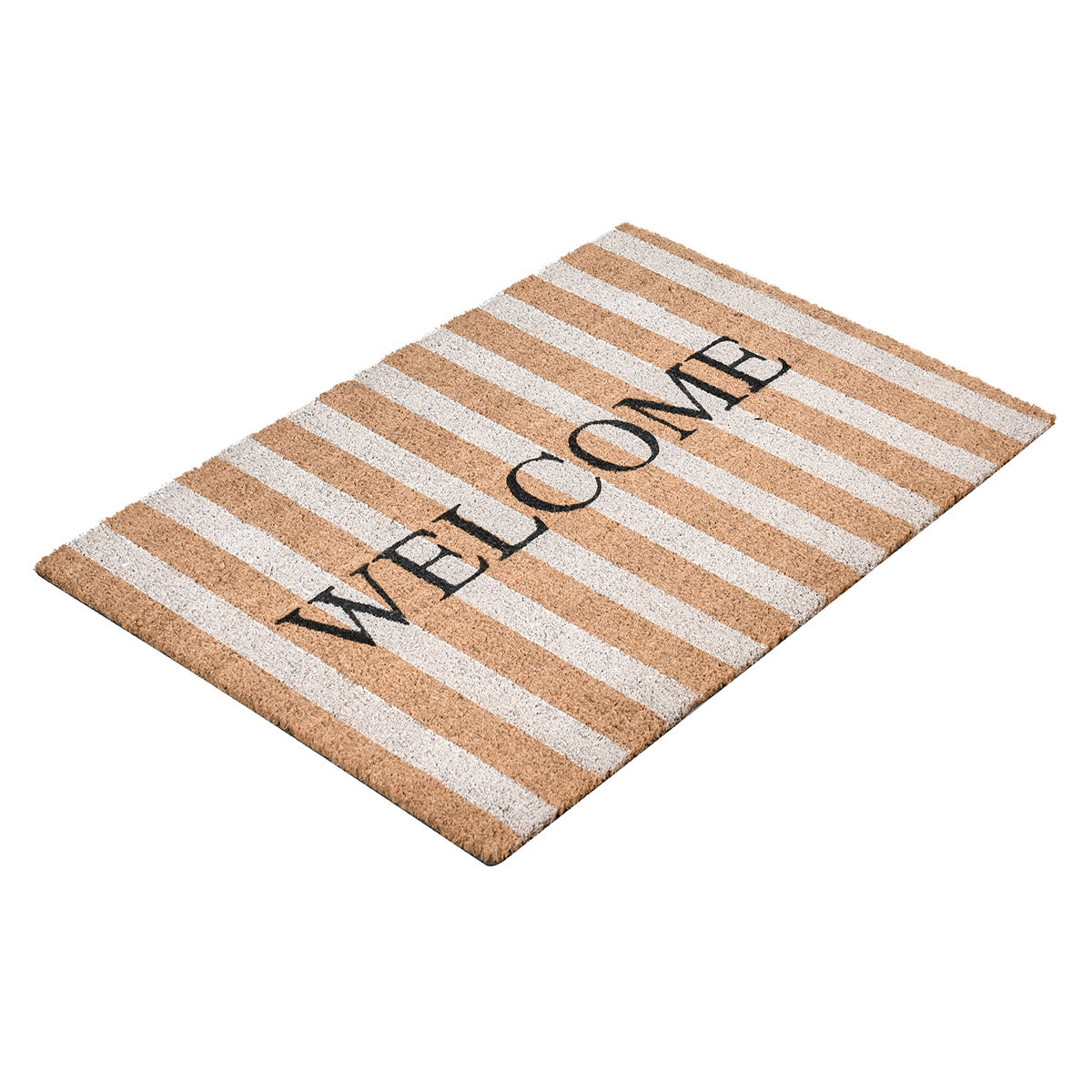 Striped Doormat Welcome Rug - Chapin Furniture