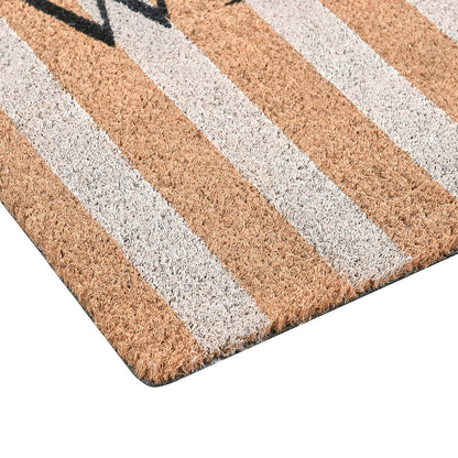 Striped Doormat Welcome Rug - Chapin Furniture