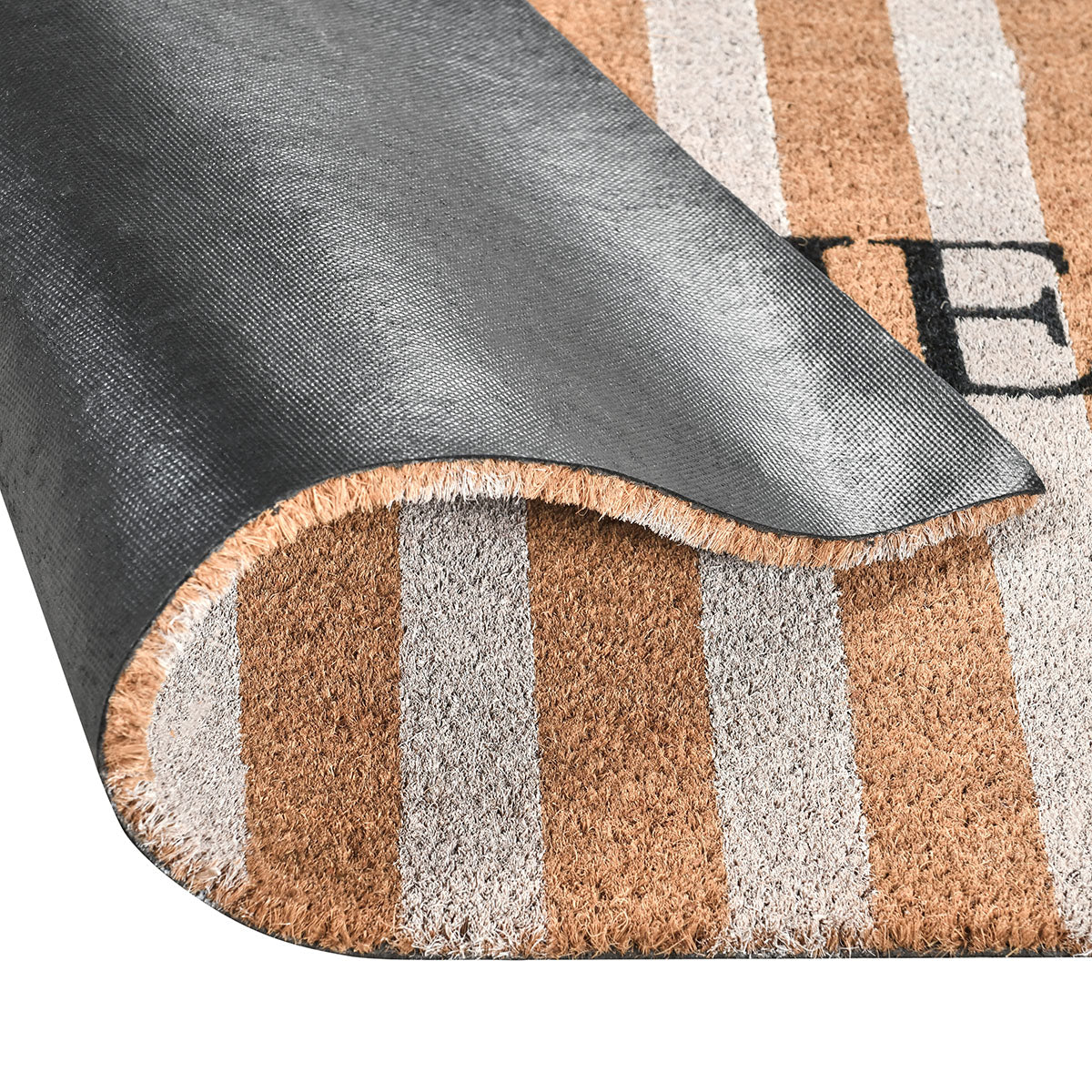 Striped Doormat Welcome Rug - Chapin Furniture