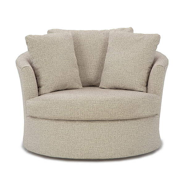 Astro Oversized Swivel Chair- Custom - Chapin Furniture