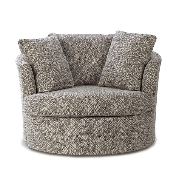 Astro Oversized Swivel Chair- Custom - Chapin Furniture