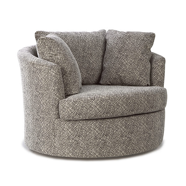 Astro Oversized Swivel Chair- Custom - Chapin Furniture