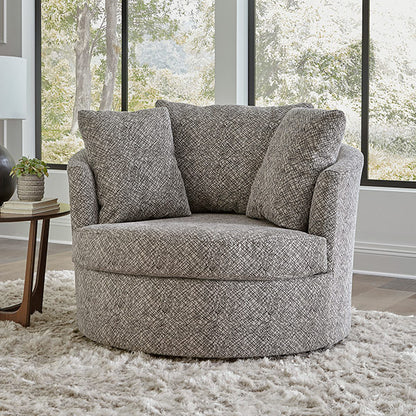 Astro Oversized Swivel Chair- Custom - Chapin Furniture