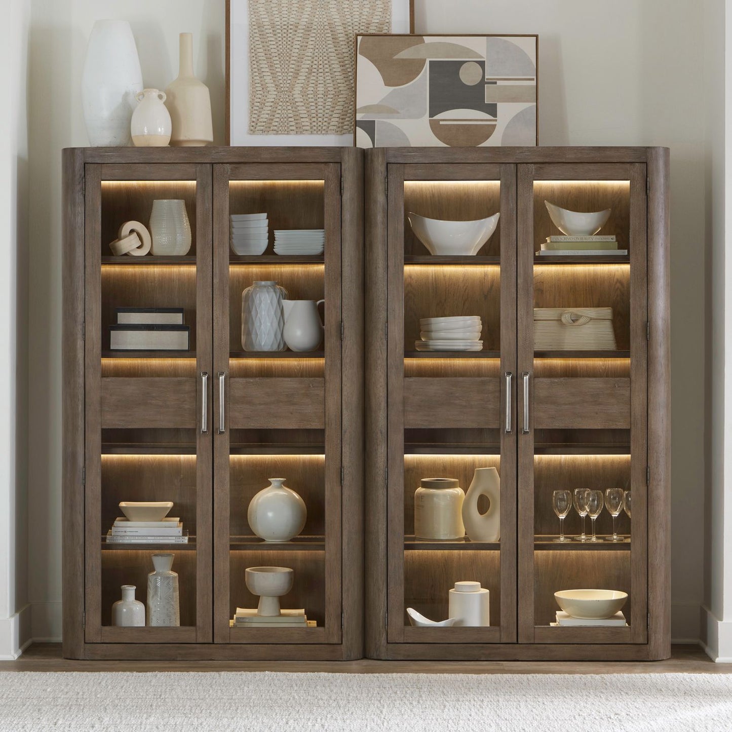 South Bend Bunching Display Cabinet - Chapin Furniture
