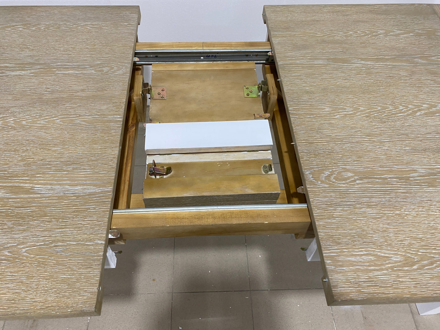 Rosalie Leg Dining Table - White - Chapin Furniture