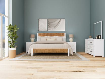 Rosalie King Woven Bed - Chapin Furniture