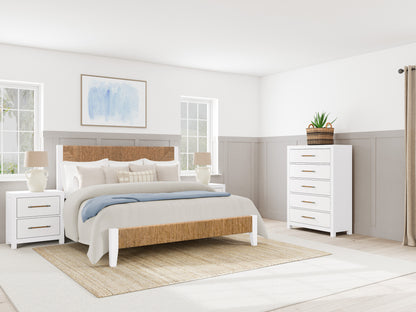 Rosalie King Woven Bed - Chapin Furniture