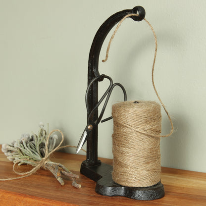 Jute Dispenser - Antique Black Cast Iron - Chapin Furniture