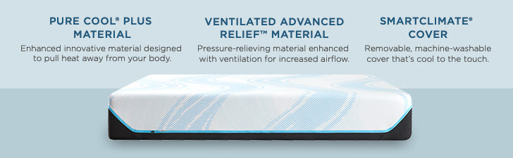 Tempur-Pedic LuxeBreeze Soft Mattress - Chapin Furniture